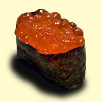 Photo of a Ikura-nigiri