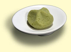 Photograph of wasabi Photograph of wasabi